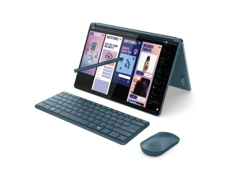 Laptop LENOVO Yoga Book 9 13IMU9 (16 GB RAM - 1 TB SSD - 13,3" - Qwerty Español)
