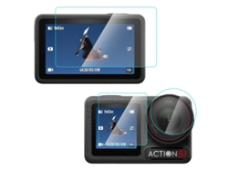 Protector De Pantalla Y Lente De Vidrio Templado Para Dji Osmo Action 5 Pro. Gertiz