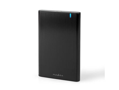 NEDIS Caixa para Disco Rígido 2.5 USB 3.2 Gen1 USB Tipo-A / USB Tipo-C Computador Pessoal / Portátil