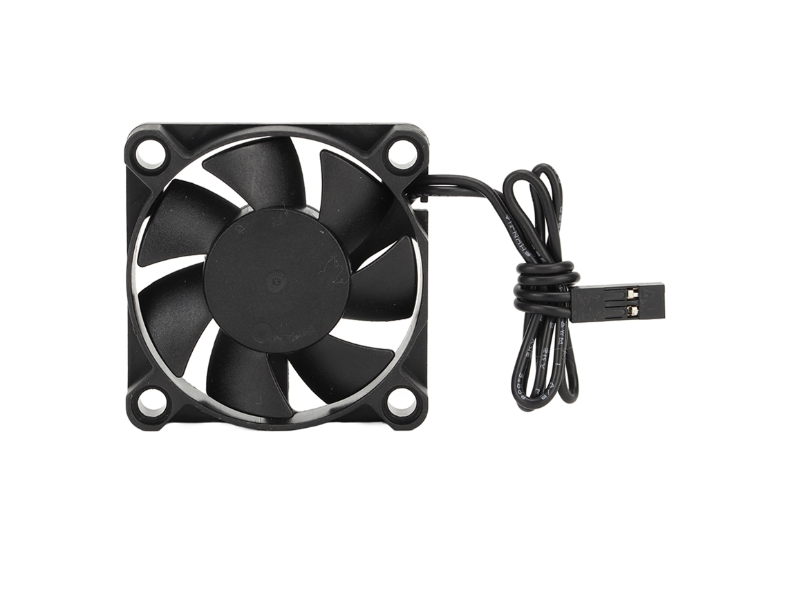 Refrigerador De Motor Rc Ligero De Plástico Y Hierro Para Coches De Control Remoto Traxxas De Escala 1/10, 7,4 V, Negro, 45x45 Mm