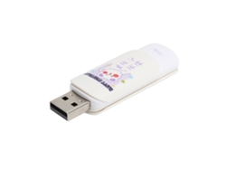 Disco De Memoria Usb2.0 Con Tapa Deslizante 32gb Feliz Cada Día