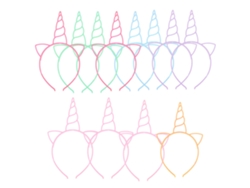 Bandana de cabelo Pretty Loop 2026 para acessórios de festa e maquiagem 02