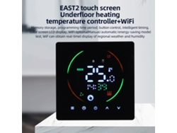 Termostato Inteligente Programable Tuya 16a Con Wifi Para Uso Doméstico, Control Por Aplicación Y Sensor Ntc.