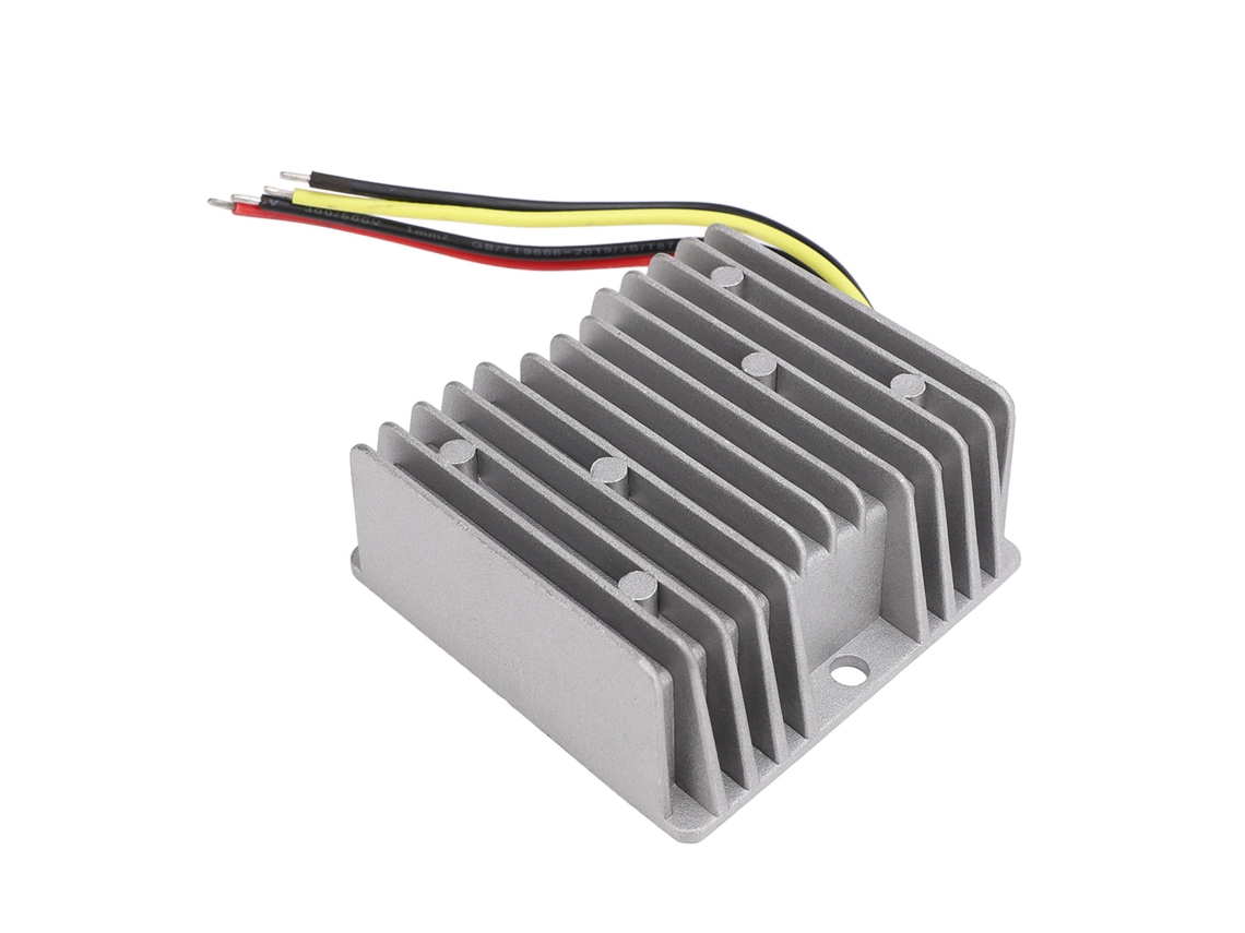 Transformador Reductor Cc A Cc De 24 V (15-40 V) A 12 V, 10 A, 120 W, Regulador, Ip67, Resistente Al Agua.