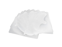 10pcs Parches De Hidrogel Para Frente Con Tela No Tejida Para Eliminar Arrugas Y Líneas De Fruncimiento