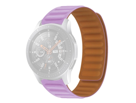 Correa de Silicona magnético para Samsung Galaxy Watch 5 40mm/44mm/Watch 5 Pro 45mm - púrpura claro