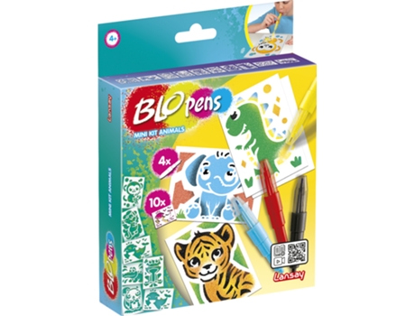 Set de plantillas de dibujo para niños LANSAY 23491 (4 anos)
