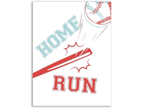 Lámina Infantil Home Run