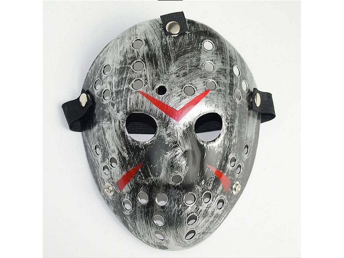 Máscara de terror do Jason Voorhees de Sexta-Feira 13 para festas à fantasia e Halloween.
