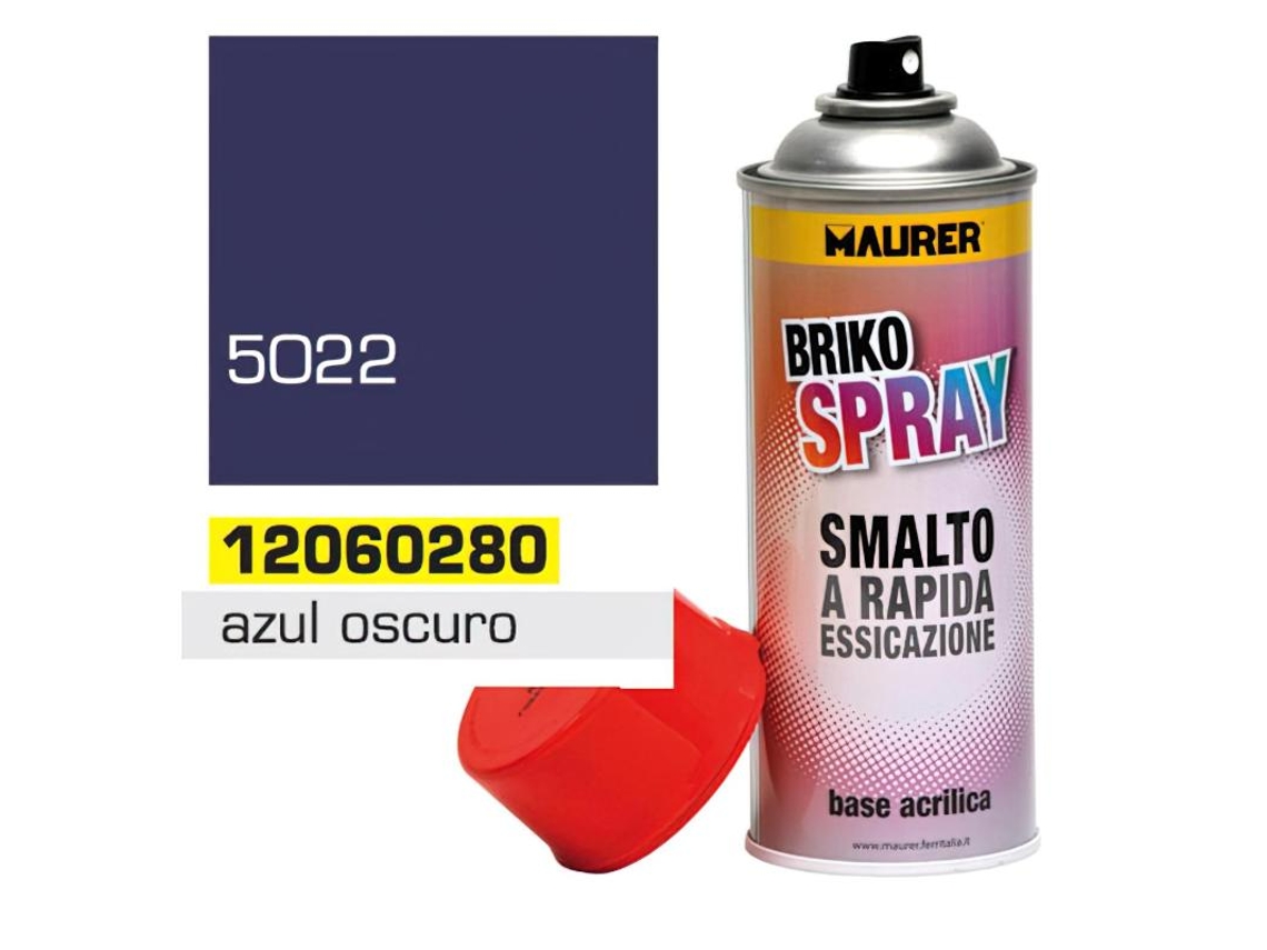 Spray Pintura Azul Oscuro Noche 400 ml. MAURER