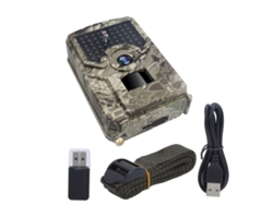 Cámara De Sendero Pr200pro Infrarroja 16mp Lente Hd Para Monitoreo De Vida Silvestre 49 Luces Infrarrojas 940