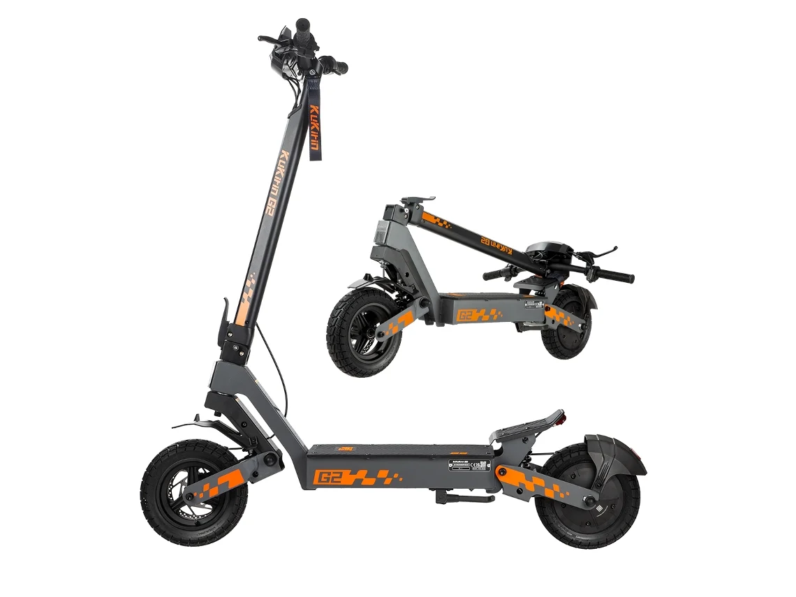 Patinete Eléctrico Plegable Kukirin G2 (actualización De 2026)de 800 W, 48 V, 15.6ah, 45 Km/h, 55 Km