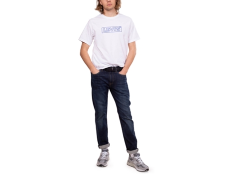 Camiseta de Hombre LEVIS Blanco (M)