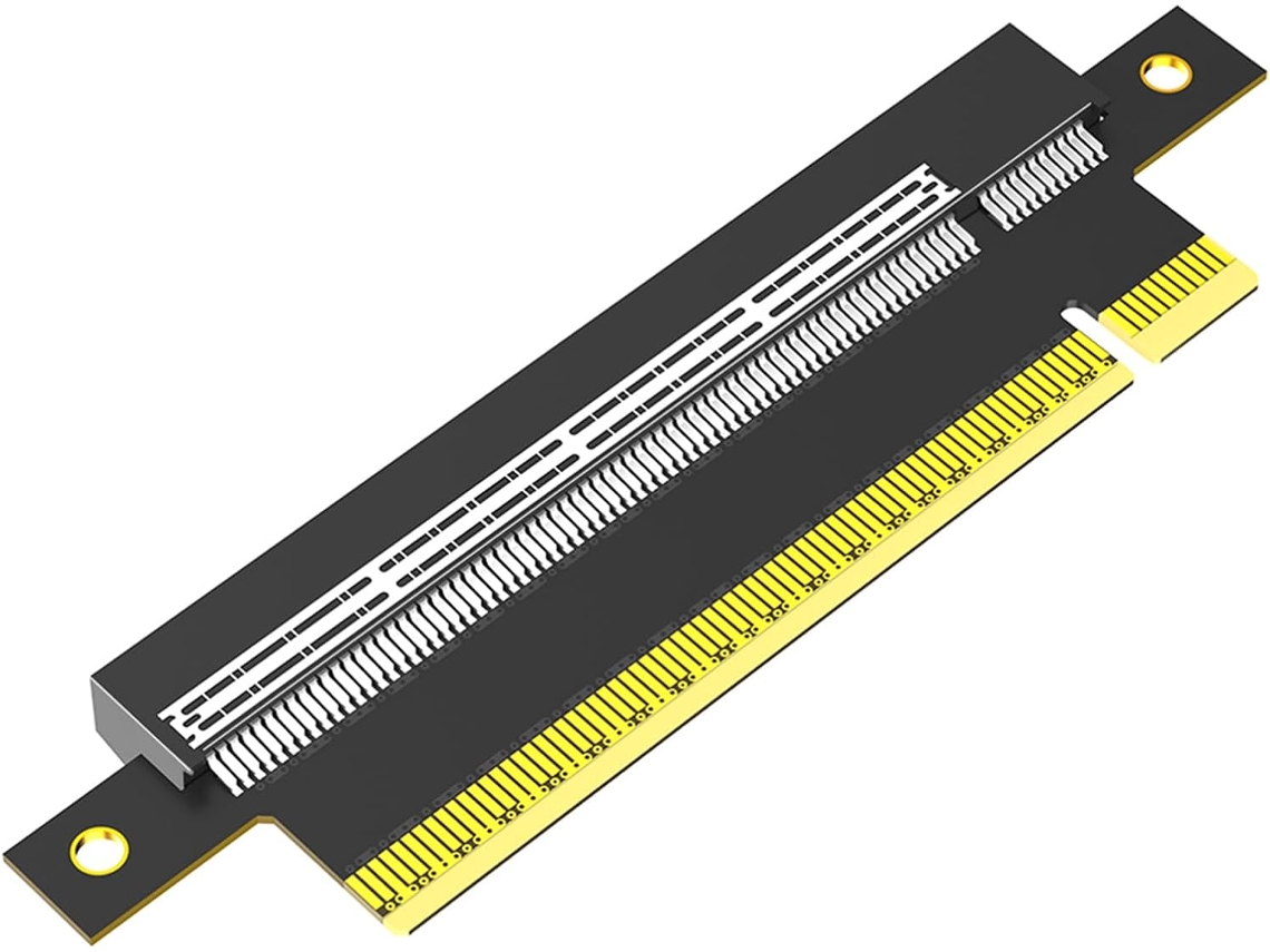 Adaptador De Tarjeta Pciexpress 16x 5.0 A 180 Grados: Alta Velocidad Que Mejora La Expansión De La Placa Base.