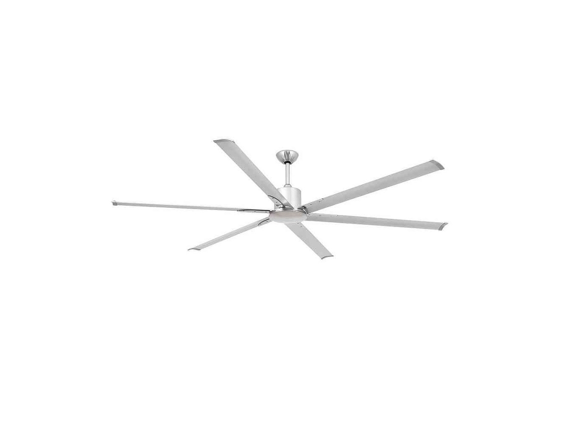 Ventilador DC extragrande ANDROS niquel mando distancia 6 velocidades FARO