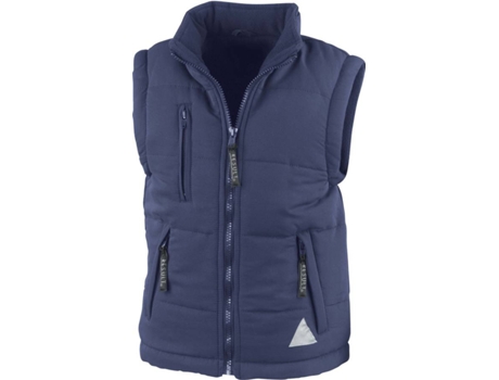 Chaqueta sin Mangas para Niños RESULT (Azul Mariño - 5/6 Años )