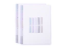 Peines De Encuadernación De 6 Agujeros Y 12 Mm Para Cuadernos, Álbumes De Fotos Y Agendas Diy, 80 Hojas, 10 Unidades.