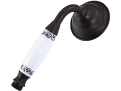 Grifo De Latón Y Porcelana, Cabezal De Ducha De Mano, Para Baño,