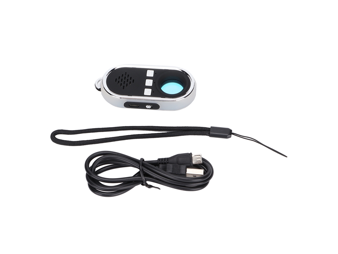 Detector De Cámara Multifuncional Mini S200 Con Linterna Led, Dispositivo De Seguridad Antirrobo De Bolsillo.