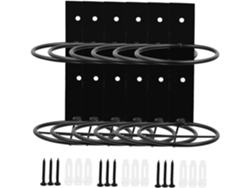 Soporte Para Botellas De Vino De Hierro, Pp, Para Restaurante, 6 Unidades, Botellero De Pared Para Expositores.