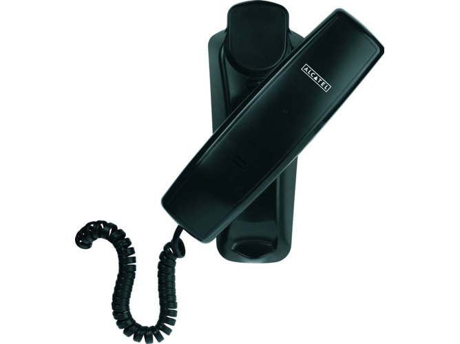 Alcatel Temporis 10 fijo negro color telefono pro con