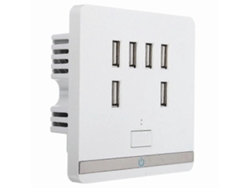 Adaptador de corriente USB de 6 puertos para teléfono móvil, adaptador de corriente Charr, panel de alimentación, Hengjian Home Ratio