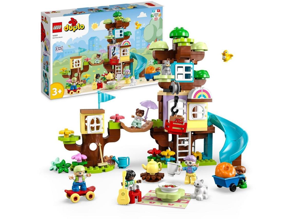 LEGO DUPLO: A Casa da Árvore 3-em-1 (126 peças)