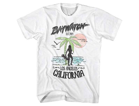 Camiseta ROCKINSTONE de praia Baywatch (S)