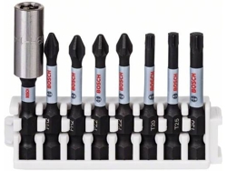 Conjunto de Puntas BOSCH Power Impact Control de 8 Un - 2Xph2;2Xpz2;1Xt20;1Xt25;1Xt30