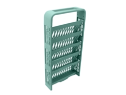 Estantería De Plástico Ajustable De 5 Niveles Para Organización - Estantería De Suelo Verde Universal