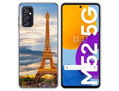 Carcasa Samsung Galaxy M52 5G TUMUNDOSMARTPHONE Dibujos Multicolor