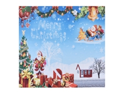 Tapiz navideño multifuncional, suave y duradero de 150x150cm. Regalo ideal.