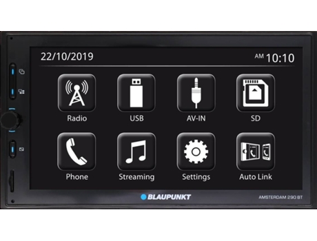 Autorradio BLAUPUNKT AMSTERDAM 2DIN 6,8" 290 BT USB