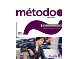 Libro Método 4 De Espanol . Cuaderno De Ejercicios Edição 2022 de Salvador Peláez Santamaría, Diana Esteba Ramos et al. (Español)