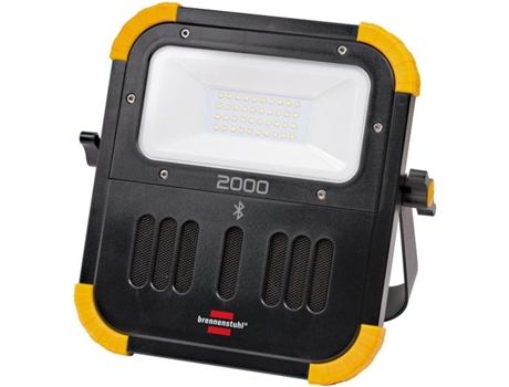 BRENNENSTUHL-1171620010-Foco Led Portátil Blumo 3000 A Con Batería Recargable Y Altavoces Bluetooth (3000 Lm)