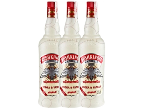 Vodka ANTONIO NADAL Antonio Nadal Rushkinoff Vanilla (1 L - 3 unidades)