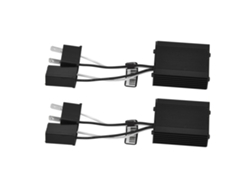 2026-2 Piezas Decodificador Canbus Led Para Faros Delanteros Antiparpadeo Coche Shell De Aluminio 9-16v