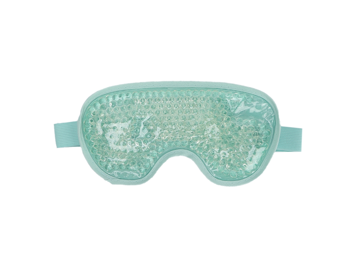 Parche ocular de gel refrescante con efecto calor/frío para aliviar la hinchazón y la fatiga mediante compresión