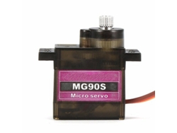 4 Pcsmg90s Plastic Gear Rc Micro Servo 13.4g For Zohd Volantex Airplane Rc Helicopter Car Boat Model