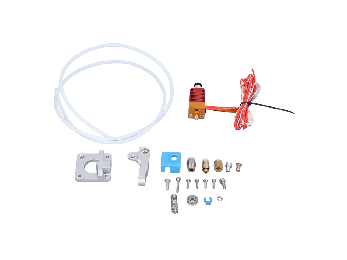 Kit De Cabezal Extrusor Mk8 Hot End, Piezas De Repuesto Para Impresora 3d Serie Cr10 Con Rosca Macho