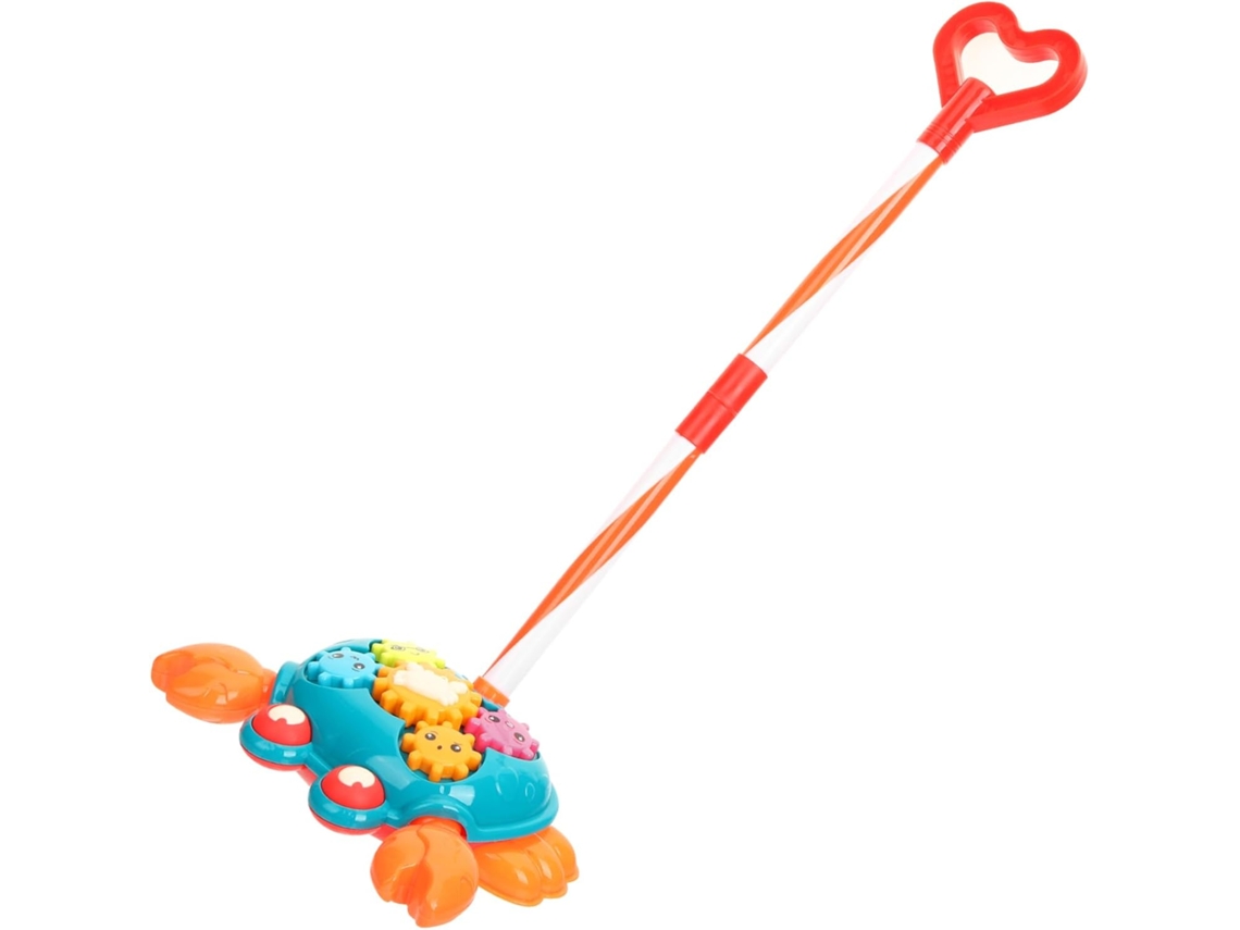 Juguete De Empujar Y Tirar Para Niños Y Niñas, Para Aprender A Caminar, Andador Educativo Con Forma De Cangrejo.