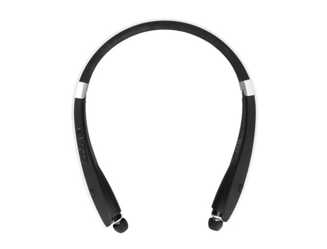 HURRISE Auricular para el Cuello Carga USB Auricular con Cable Ligero Computadora Micrófono estéreo Blanco