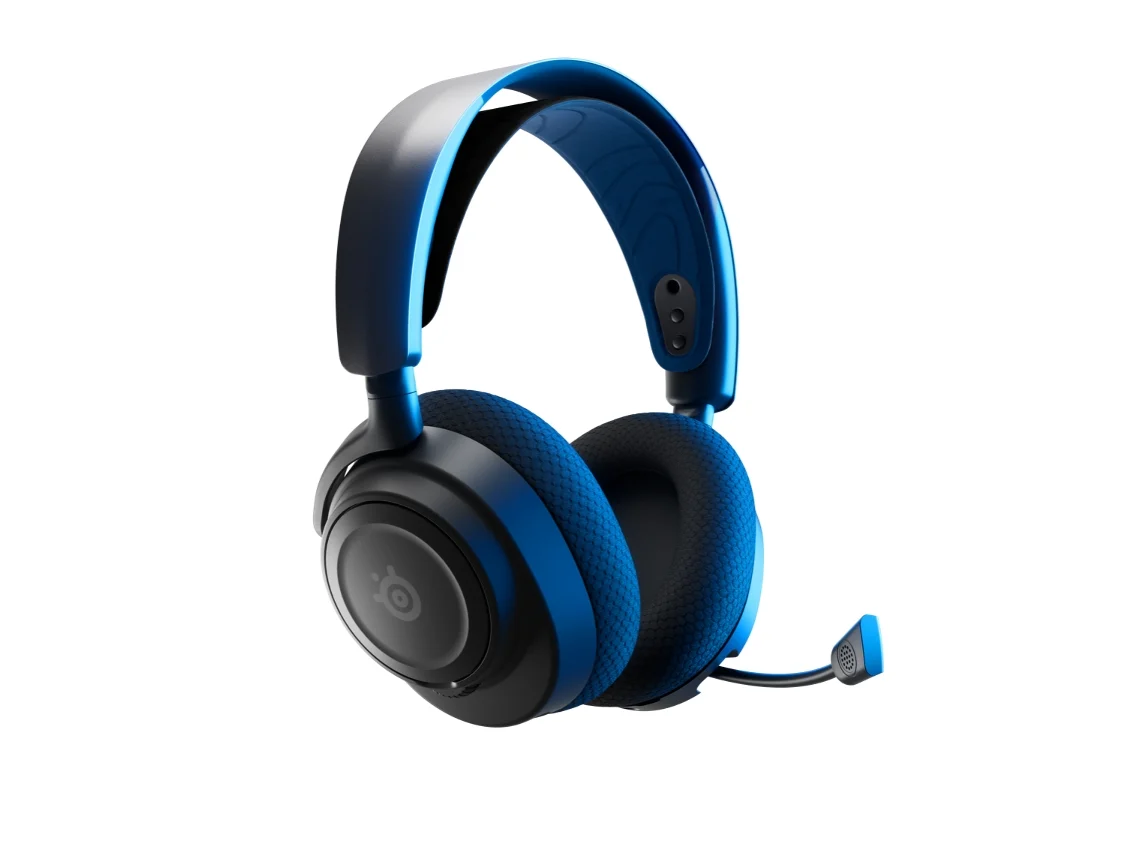 Auriculares Gaming STEELSERIES Arctis Nova 7P (Over Ear - Micrófono - Noise Cancelling - Negro)