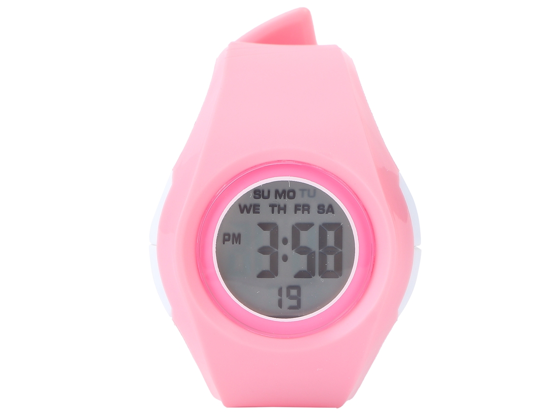 Reloj Digital Infantil, Estilo Estudiantil, Resistente Al Agua Con Retroiluminación, Diseño Sencillo.