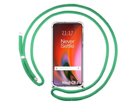 Carcasa OnePlus Nord 2 5G TUMUNDOSMARTPHONE Colgante Verde