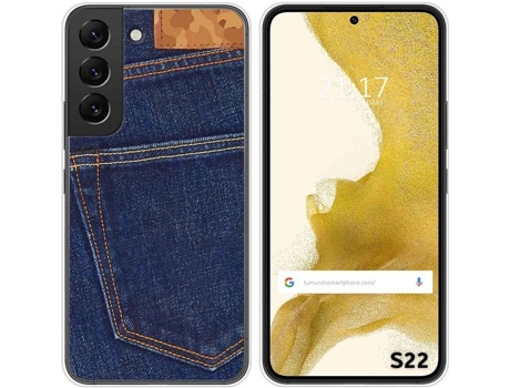 Carcasa Samsung Galaxy S22 5G TUMUNDOSMARTPHONE Dibujos Vaquero Multicolor