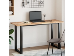 Tablero de mesa | Superficie de mesa rectangular de 120 x 50 x 2 cm, madera maciza de acacia Wsd403117 Lovely Home