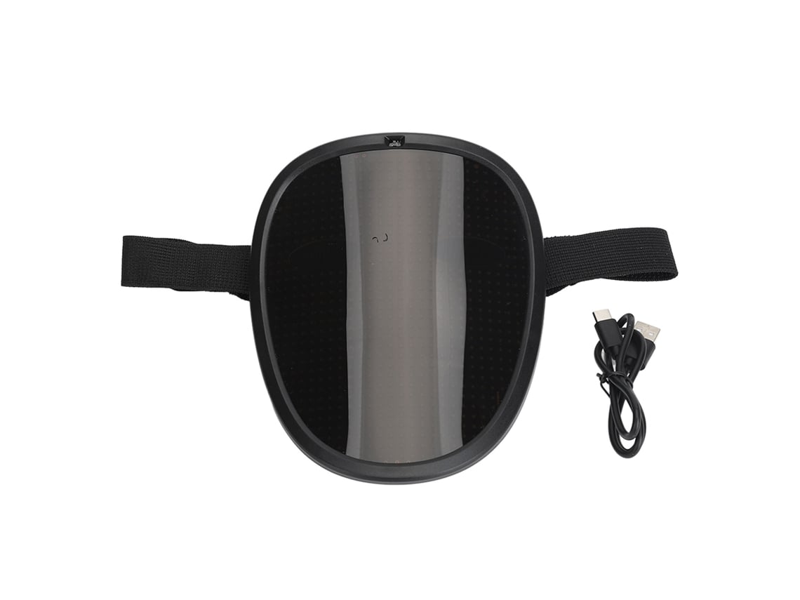 2026-máscara Led Para Niños Con Sensor De Gestos Rgb Recargable Usb Para Disfraces Fiesta Cosplay