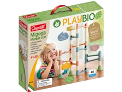 Juego Educativo QUERCETTI Play Bio & Wood Migoga Carrera de Bolas 49 pz (Edad Mínima: 4 Años - 34 x 29 x 7 cm)