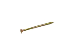 Tornillos para madera con cabeza avellanada 4x60mm Pz1 en acero, paquete de 250 unidades.